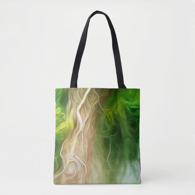 Tote Bolsa Dream - Árvore Verde Claro (Frente)