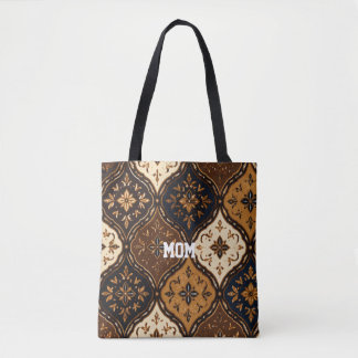 Tote Bolsa Elegante de Batik