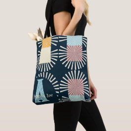Tote Bolsa Elegante Moderna com Monograma