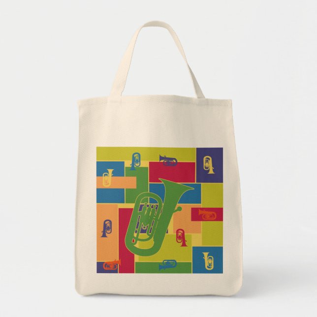 Tote Bolsa Euphonium Colorblocks (Frente)