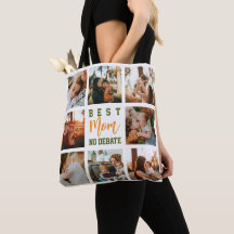 Bolsa Família Colagem Fofo da Melhor Mamãe na Moda