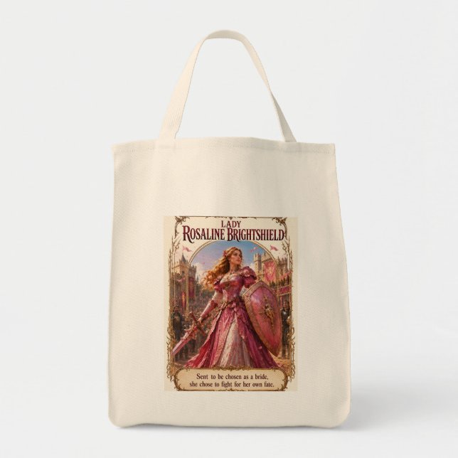 Tote Bolsa Fantasia de Duas Faces Lady Rosaline Brights (Frente)