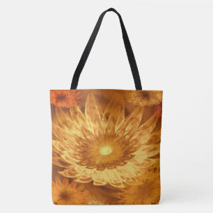 Tote Bolsa Fantasy Flores Amarelo
