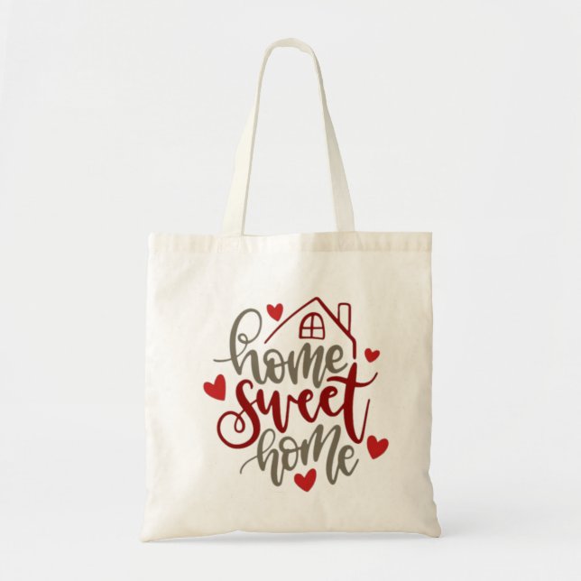 Tote Bolsa Featured "Casa Doce Casa" (Frente)