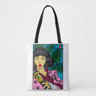 TOTE BOLSA FEMININA SAMURAI