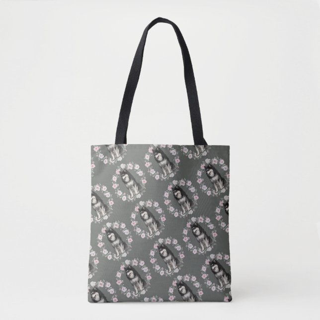 Tote Bolsa Finnish Lapphund (Frente)