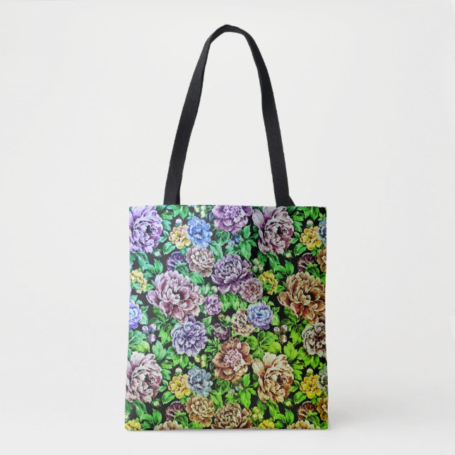 Tote Bolsa Floral Moderno (Frente)