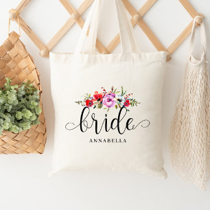 Tote Bolsa Floral para Noiva