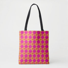 Tote Bolsa Fucsía Diamante