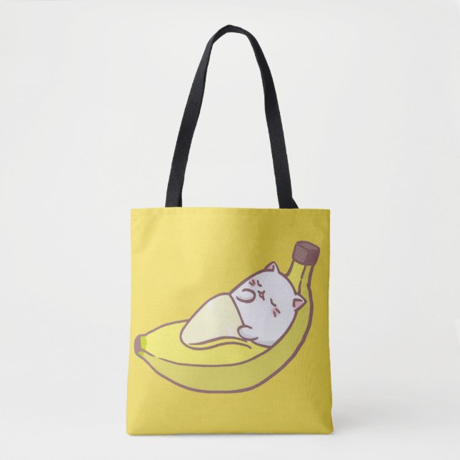 Tote Bolsa Gato Banana (Frente)