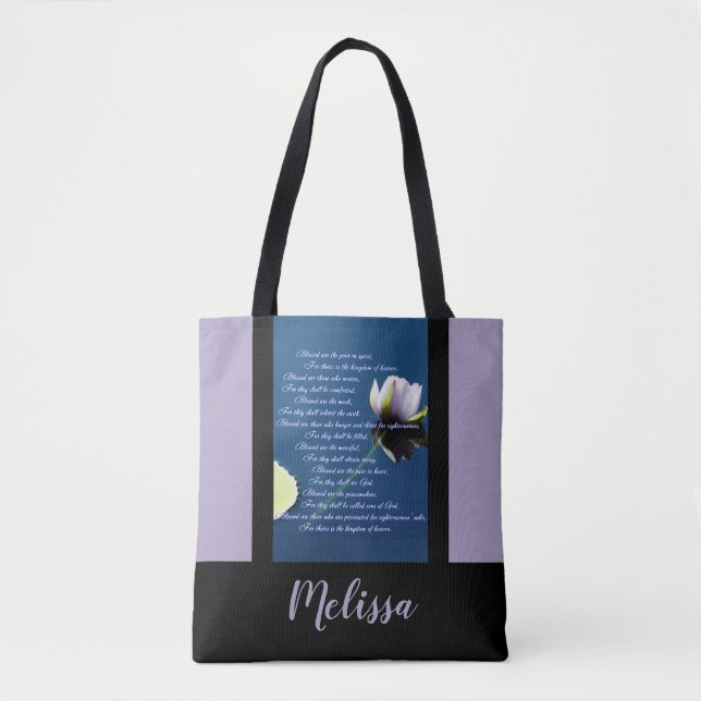Tote Bolsa Grande das Bem-Aventuranças (Frente)