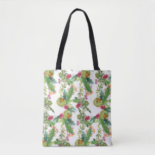 Tote Bolsa Impressão de Cactus