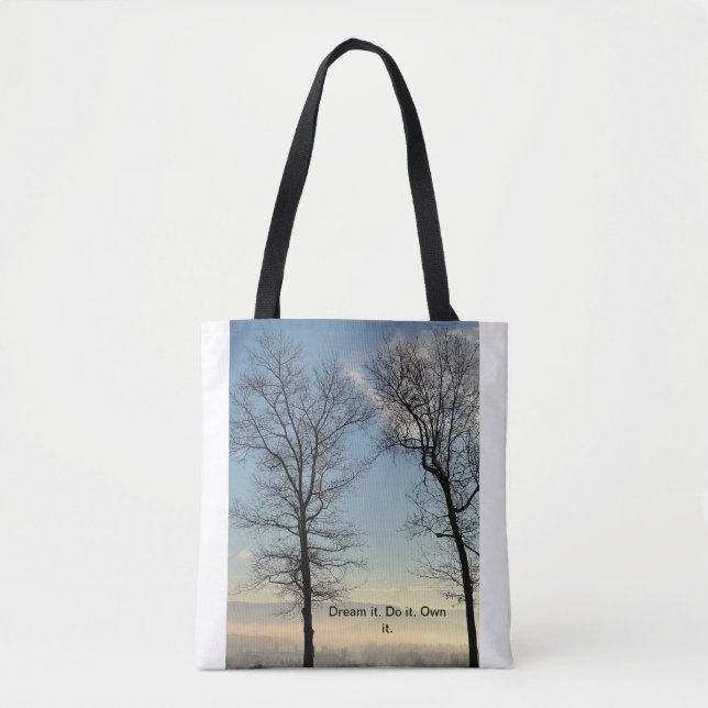 Tote Bolsa inspiracional (Frente)