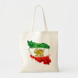 Tote Bolsa Iran Leão e Sol | Persa Shir o Khorshid