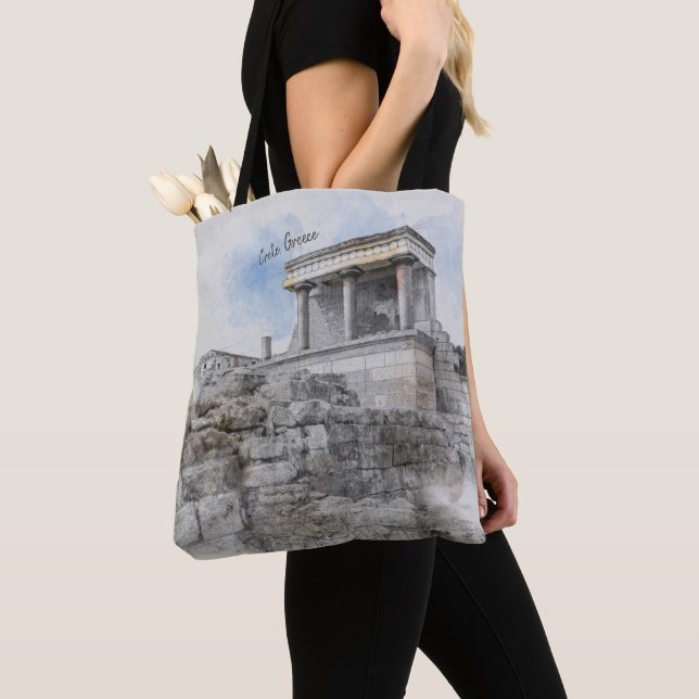 Tote Bolsa Knossos Palácio – Heraklion Creta Grécia (Close Up)