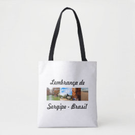 Tote Bolsa lembrança de Sergipe Brasil
