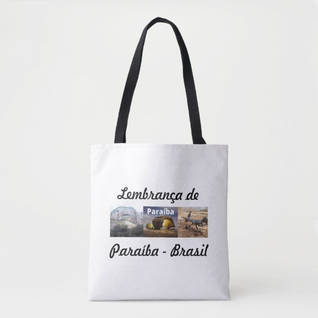 Tote Bolsa lembrança do Paraíba (Frente)