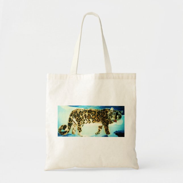 Tote bolsa LEOPARDO DAS NEVES (Frente)