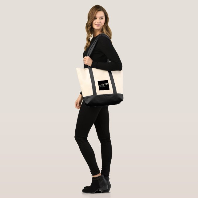 Tote Bolsa Liquid Wellness #3 (Frente (modelo))