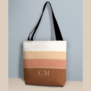 Tote Bolsa Listrada Golden Hour - Monograma Sofisticado