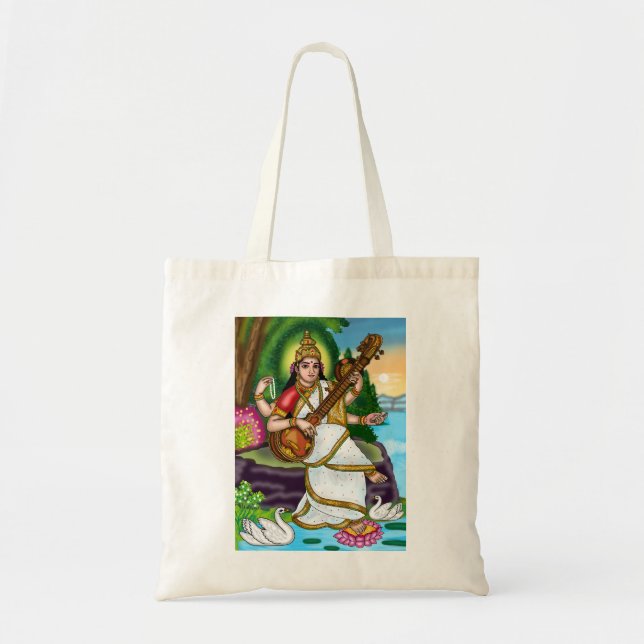 Tote Bolsa Mãe Saraswati (Frente)