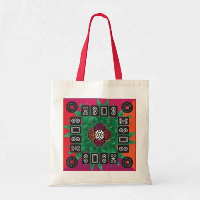 Tote Bolsa Mah Jongg Money 2025 (Frente)