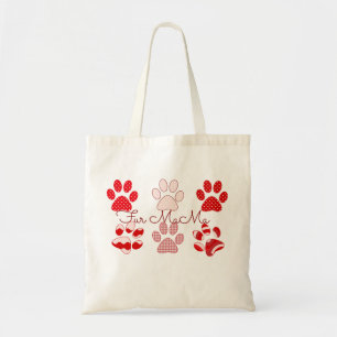 Tote Bolsa MaMa De Peles Vermelhas E Rosa - Presente Pa