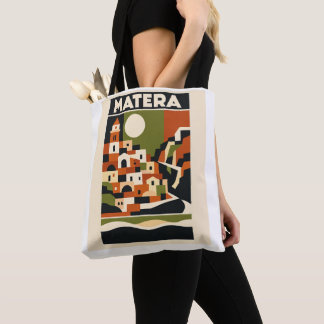 Tote Bolsa Matera Itália Bauhaus Arte Minimalista