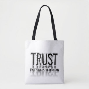 Tote Bolsa Minimalista de Tipografia "Confiança" – Insp