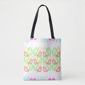 Tote Bolsa Multi Colorida Funky
