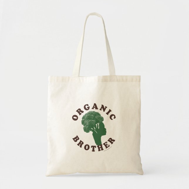 Tote Bolsa natural Organic Brother (Frente)