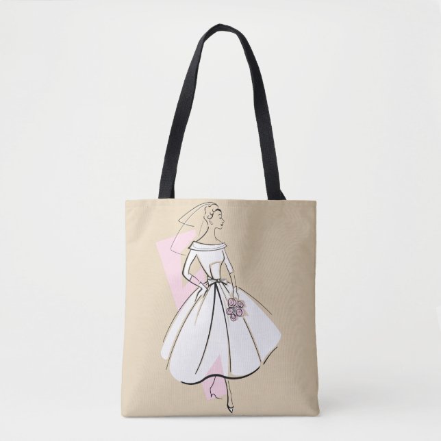 Tote Bolsa Neutro de Moda da Moda (Frente)