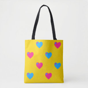 Tote Bolsa Pan Pride Hearts