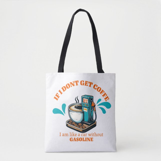 Tote Bolsa para amantes do café (Frente)