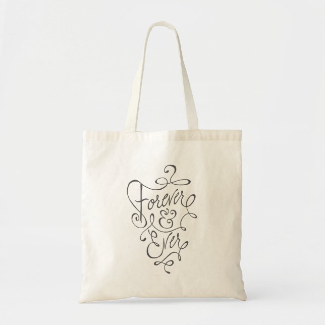 Tote Bolsa para sempre e nunca (Frente)