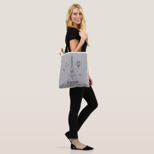Tote Bolsa Paris Torre Eiffel