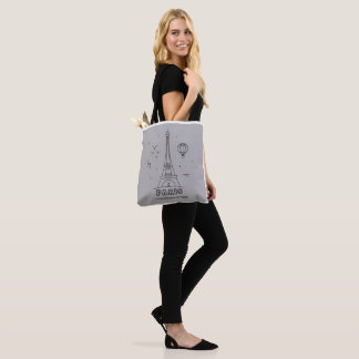 Tote Bolsa Paris Torre Eiffel