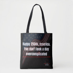Tote Bolsa Patriótica 250º Divertida e Complicada