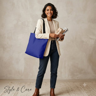Tote Bolsa Personalizada Azul Marinho – Cobertura de Im