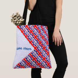 Tote Bolsa Personalizada com a Bandeira do Reino Unido