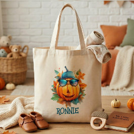 Tote Bolsa Personalizada de Abóbora de Outono para Cria
