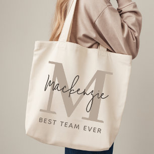 Tote Bolsa Personalizada de Luxo Presente para Colega d