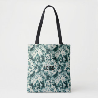 Tote Bolsa Personalizada de Mármore com Tinta Tie-Dye