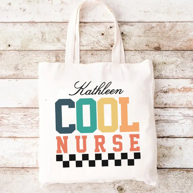 Tote Bolsa personalizada para enfermeira, Presente para (nurse gift, nurse appreciation gift, custom name tote bag, graduation gift for her, nurse tote bag,)