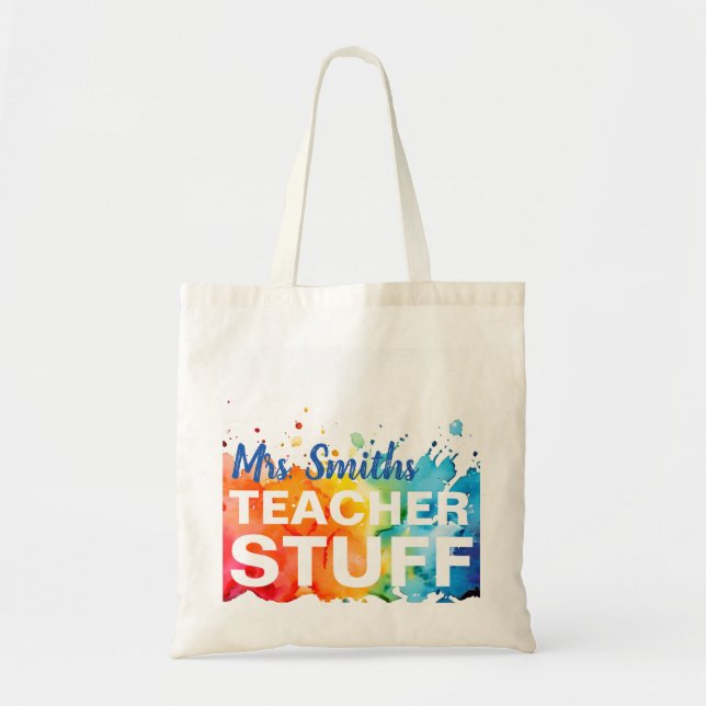 Tote bolsa personalizada para professores (Frente)