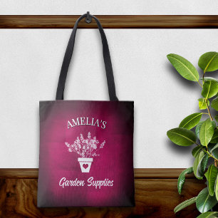 Tote Bolsa Personalizada Rosa Bonito & Floral