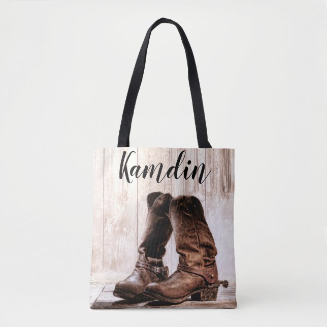 Tote Bolsa personalizado BagBoots País Russo Ocidental (Frente)
