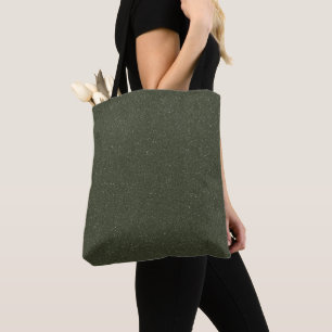 Tote Bolsa personalizado com textura verde Moss