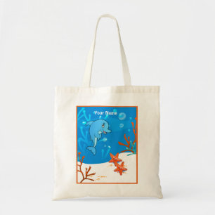 Tote Bolsa Personalizado de Peixe-Fígado Cinto Oceano 