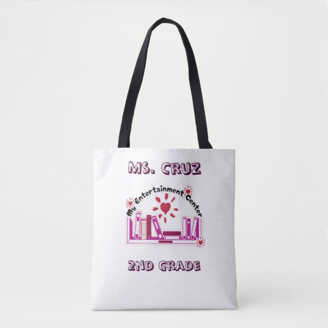 Tote Bolsa Personalizado de Professores de Grau segundo (Frente)